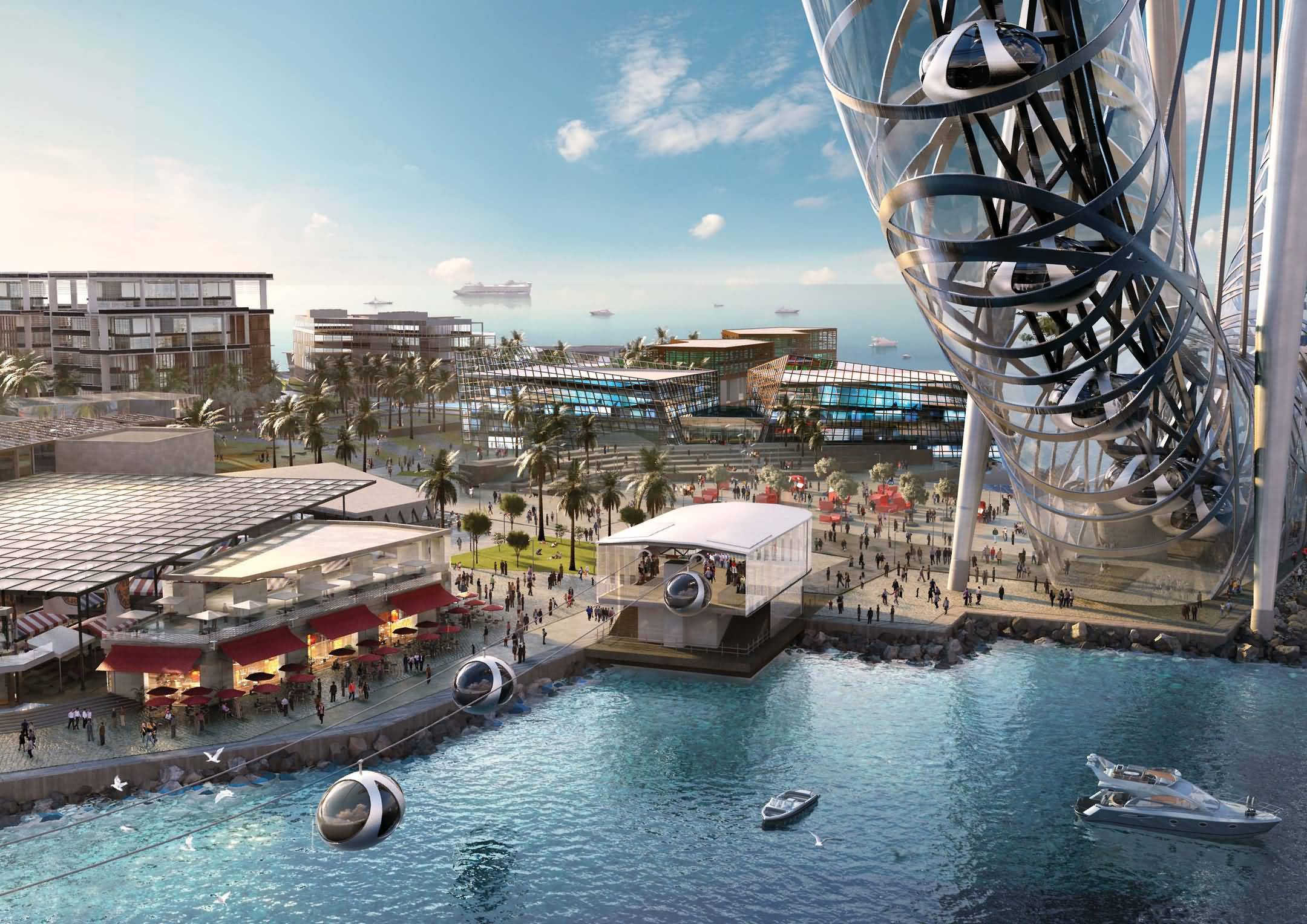 جزيرة بلوواترز ومشروع DUBAI EYE الوجهة السياحية الأكبر من نوعها في العالم