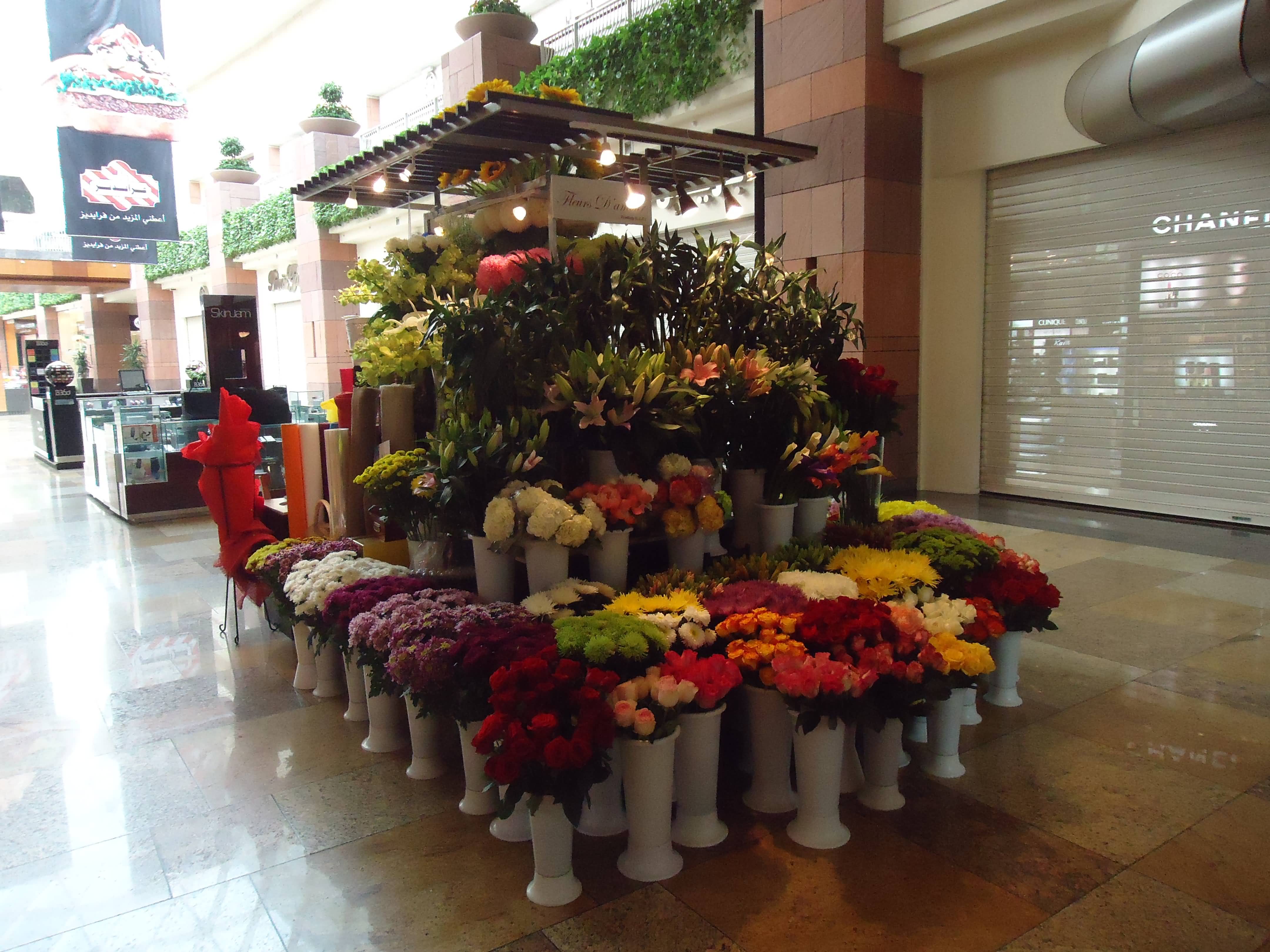 فلورز دامور يقدم لزواره تشكلية واسعة من الزهور