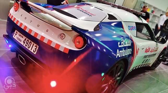 دبي: أسرع سيارة إسعاف في العالم