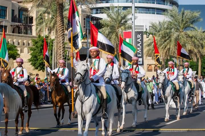 The Parade Downtown Dubai UAE National Day 2