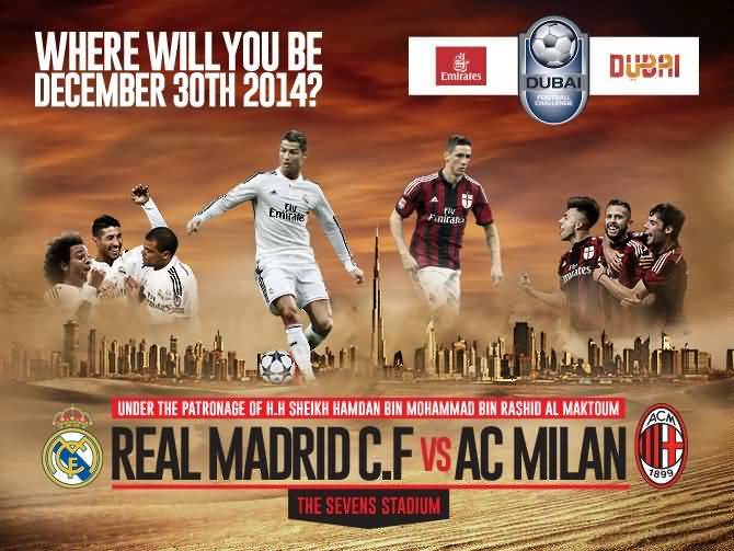 20141016_Real Madrid vs AC Milan in Dubai