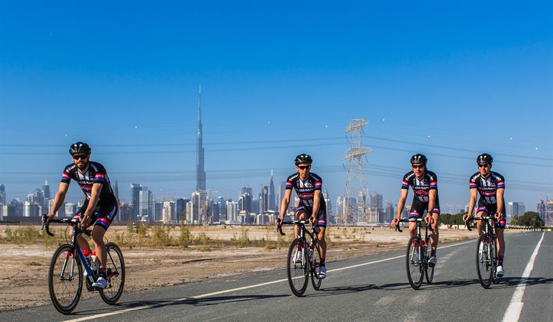 دبي تسعى لتكون العاصمة المستقبلية لرياضة ركوب الدراجات