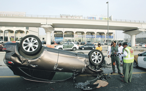 4 إجراءات جديدة للحد من حوادث السير في دبي