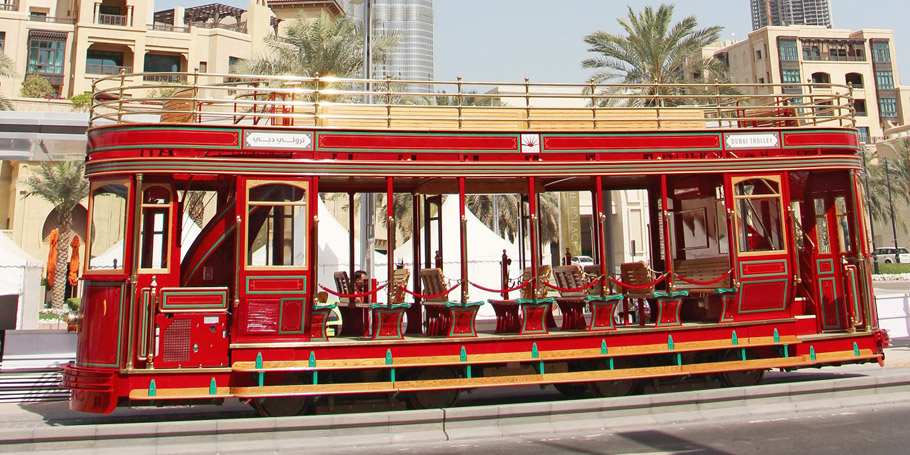 “ترولي دبي” بيدأ بتقديم خدماته للجمهور بشكل مجاني