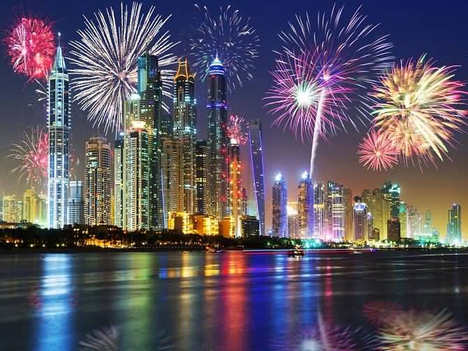 الألعاب النارية في دبي خلال عيد الفطر 2015 - عين دبي - تعرف على مطاعم ...