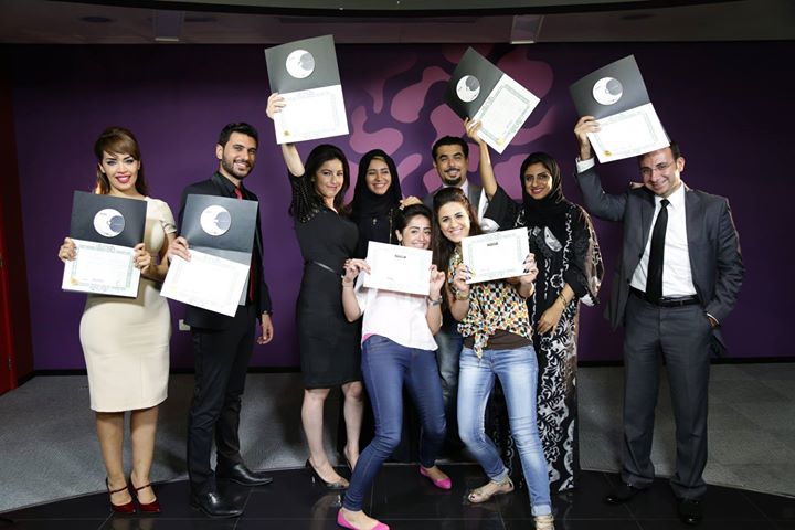المستوى الثاني من دورة التقديم التلفزيوني 2015 في دبي خلال شهر سبتمبر 2015