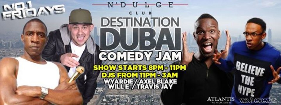 دبي تستضيف العرض الكوميدي الشهير COMEDY JAM