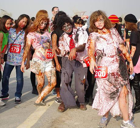 دبي تستضيف فعالية كونتاجيون رَن خلال عيد الهالوين 2015
