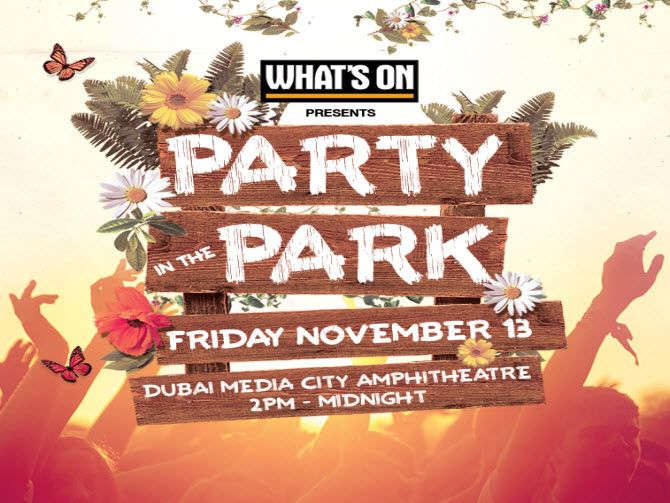 دبي تستضيف حفلة حيّة في الحديقة 2015