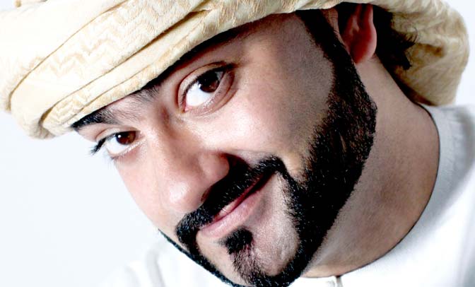 عرض الكوميديان علي السيد في دبي خلال مهرجان دبي للكوميديا 2015