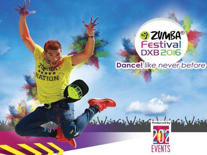 دبي تستضيف مهرجان زومبا فستيفال 2016