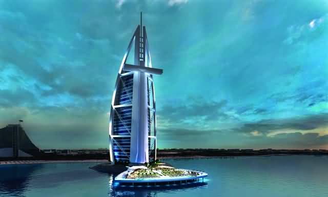 الجزيرة الاصطناعية الذكية نورث ديك تحل ضيفا على إمارة دبي