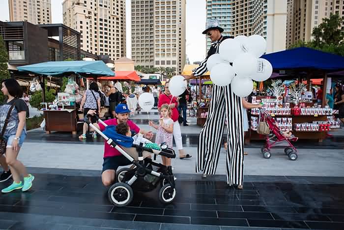 فعاليات كرنفال ذا بييتش خلال مهرجان دبي للتسوق 2016