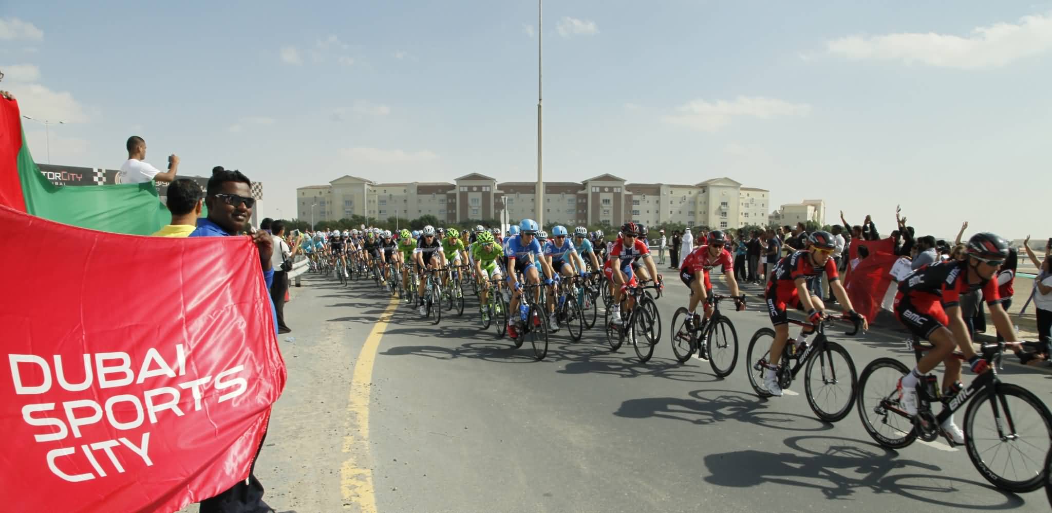 مدينة دبي الرياضية تستضيف سباق طواف دبي للدراجات الهوائية