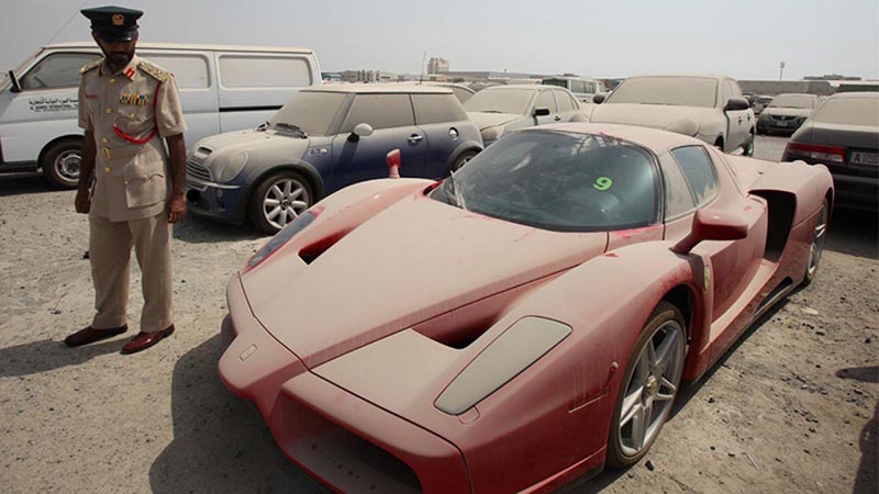 أبرز الحالات التي تؤدي إلى حجز السيارات في دبي