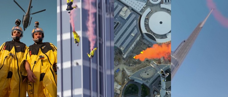 بالفيديو .. مشاهد بزاوية 360 درجة من الأعلى في دبي