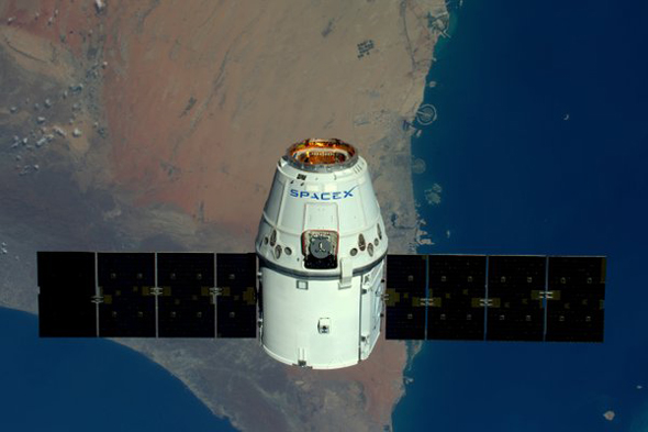 أحدث صورة ملتقطة من الفضاء لإمارة دبي