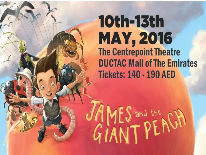 لا تفوتوا مسرحية جيمس آند ذا جاينت بيتش في دبي