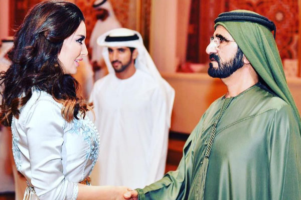 بالصور … اللقاء الذي جمع بين ميساء مغربي و حاكم دبي