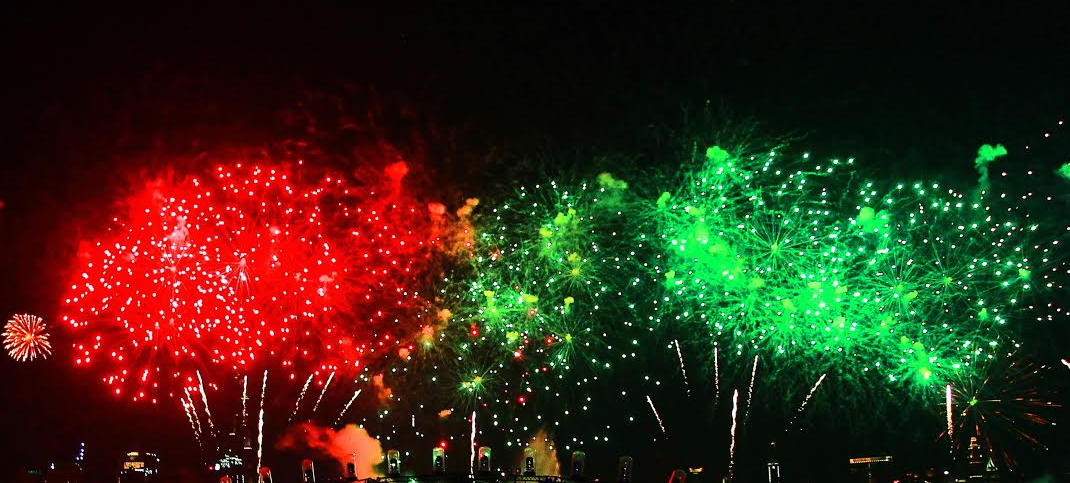 أين تشاهد الألعاب النارية في أبوظبي خلال اليوم الوطني ؟