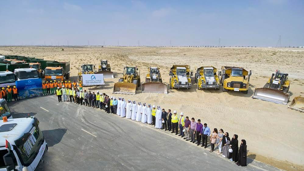 إنطلاق أعمال البنية التحتية في مدينة دبي لتجارة الجملة