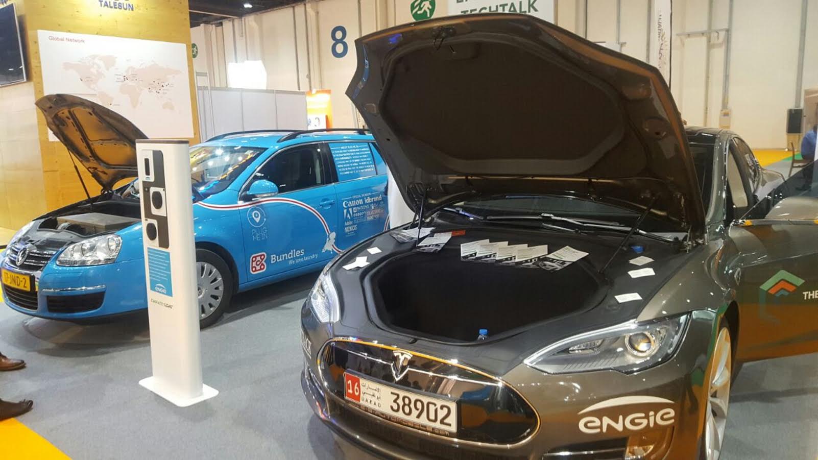 الجولة الإماراتية للسيارات الكهربائية تشارك في القمة العالمية لطاقة المستقبل 2017