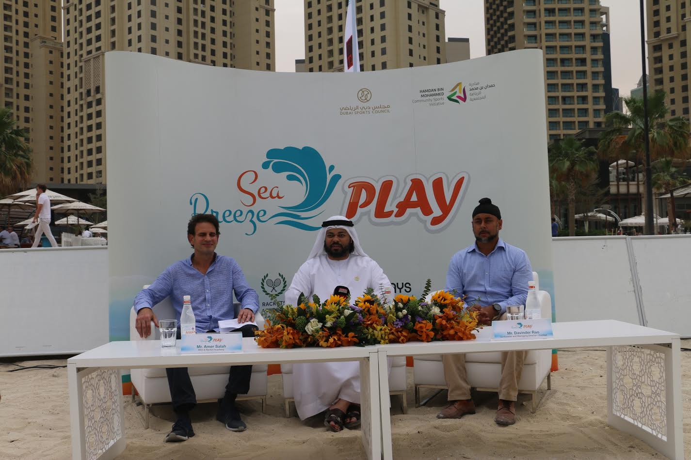 ملاعب سي بريز بلاي أحدث منشأة رياضية شاطئية في دبي