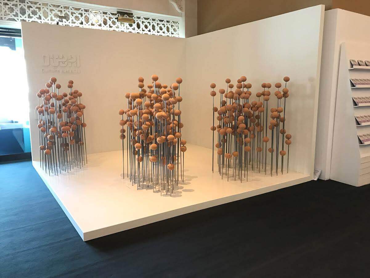 لطيفة سعيد وتالين هزبر مصممتا جناح دبي للثقافة في معرض “آرت دبي”