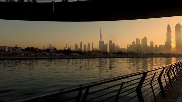بالفيديو .. كيف تم بناء قناة دبي المائية ؟