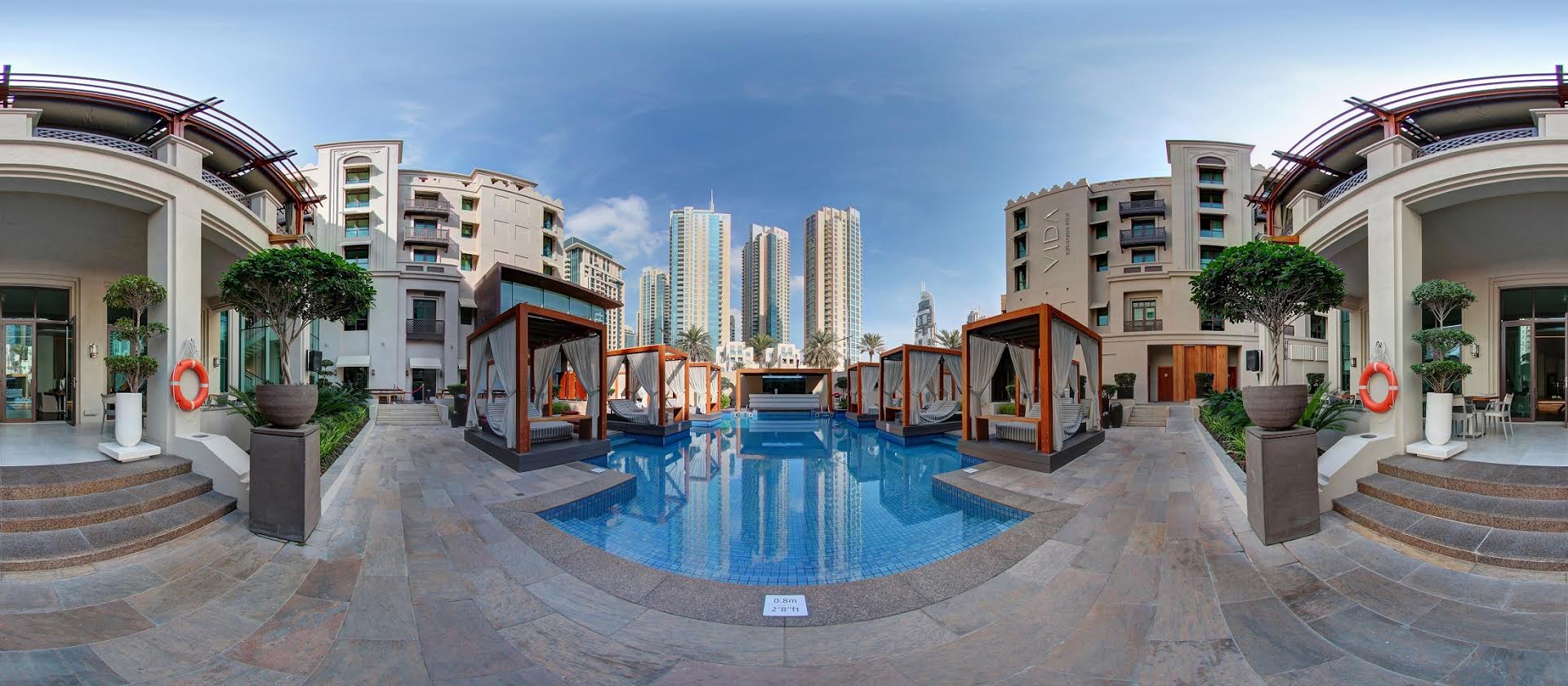 إعمار توفر جولات بانورامية افتراضية بزاوية 360 درجة لفنادقها في دبي