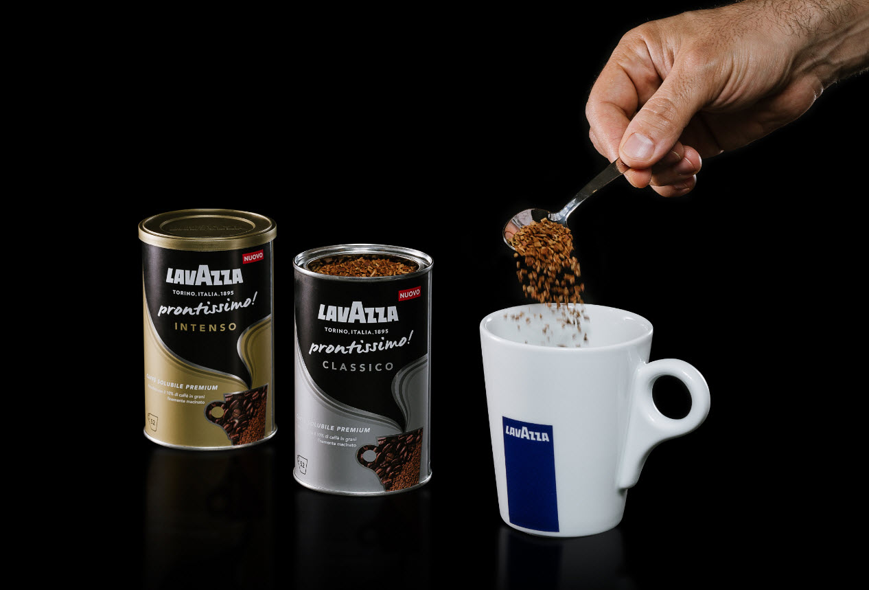 شركة لافازا للقهوة تقدم أول مجموعة قهوة سريعة التحضير