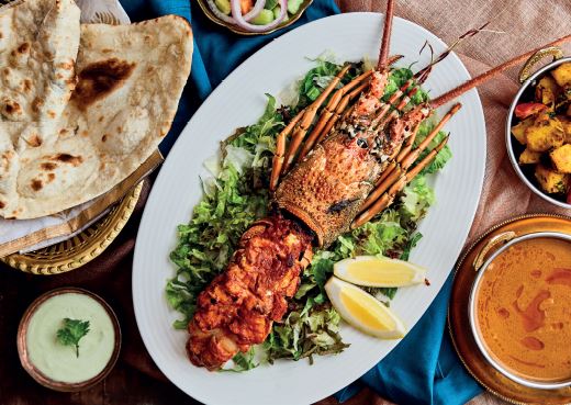 مطعم قصر الهند يقدم قائمة المأكولات البحرية الجديدة سامونداري كازانا