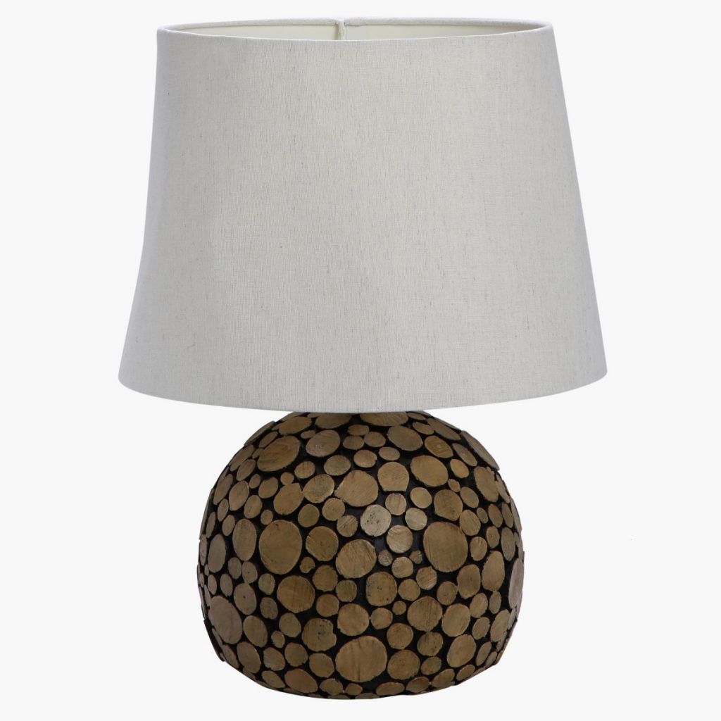 Home Centre – Alya Resin Table lamp – Brown[3]