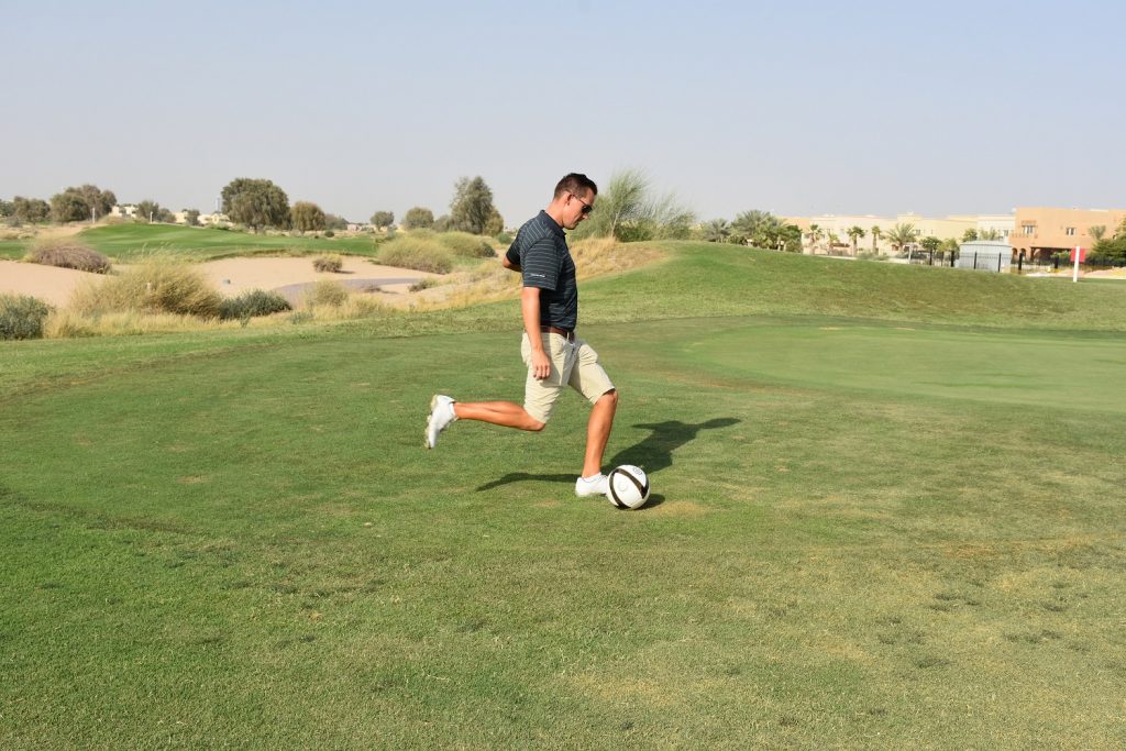 جولف القدم في نادي المرابع العربية للجولف