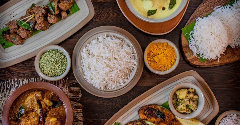 مطعم زافران يقدم مأكولات جنوب الهند