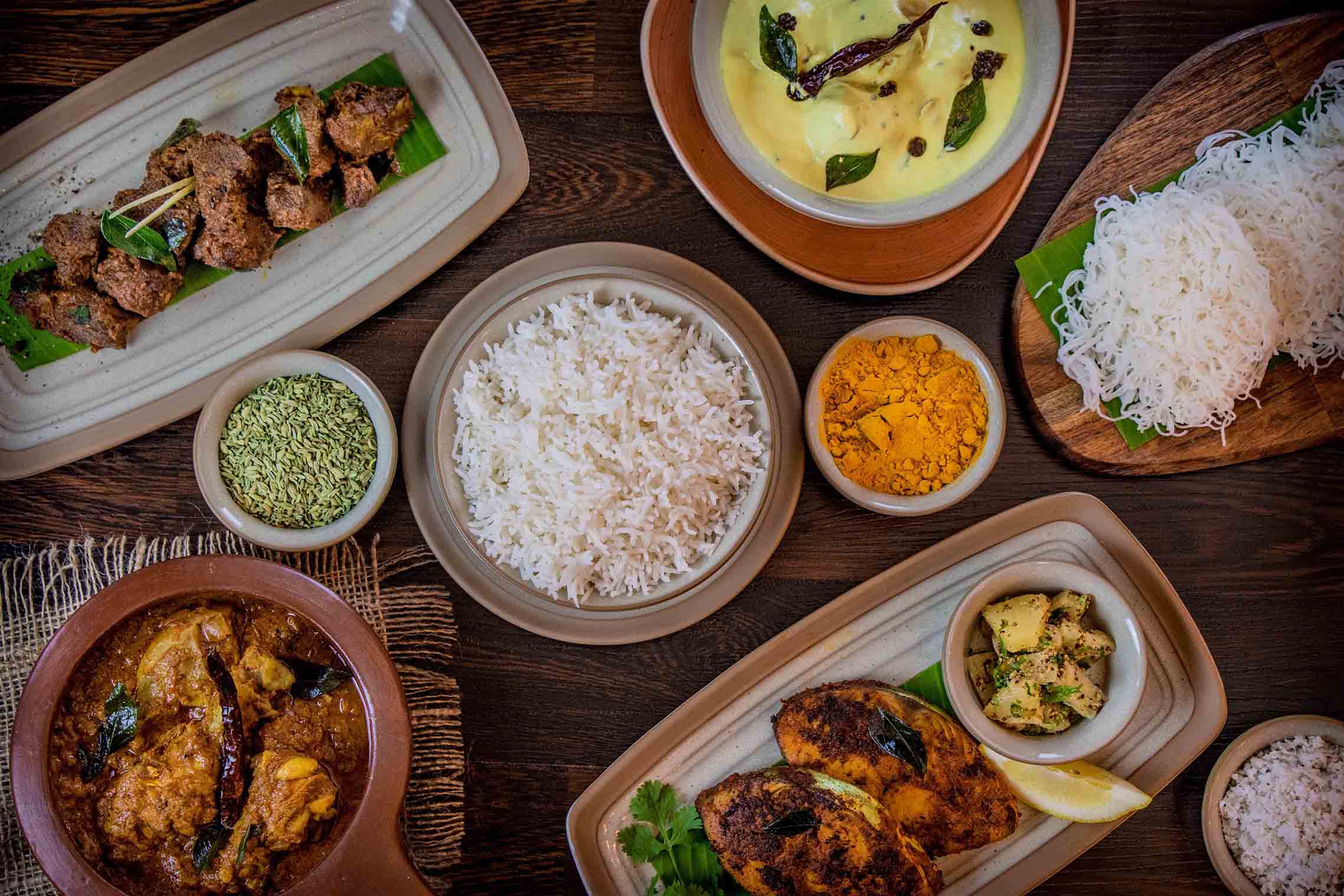 مطعم زافران يقدم مأكولات جنوب الهند