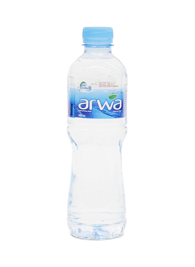 زجاجة مياه سعة 500 مل