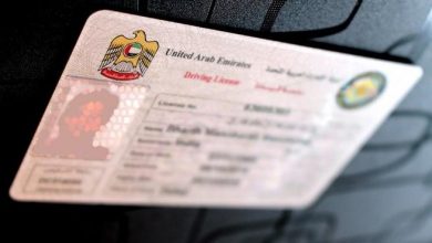 رخصة القيادة الإماراتية