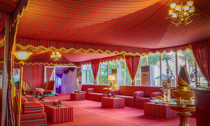 الخيمة الرمضانية في فندق عجمان