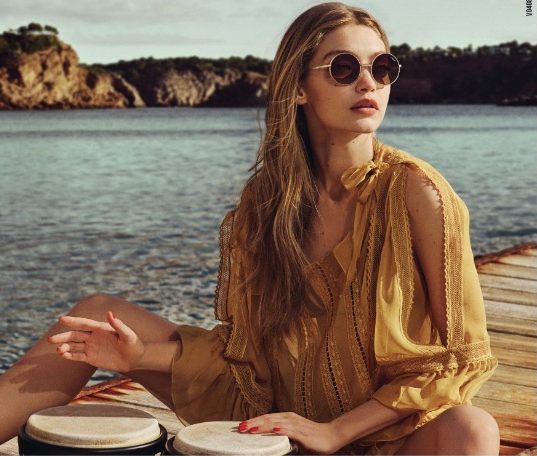 نظارات Vogue Eyewear بالتعاون مع جيجي حديد
