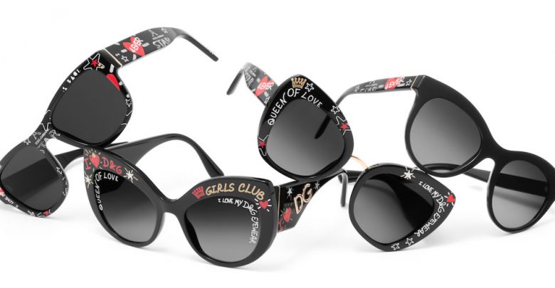 نظارات DGGraffiti النسائية من Dolce&Gabbana
