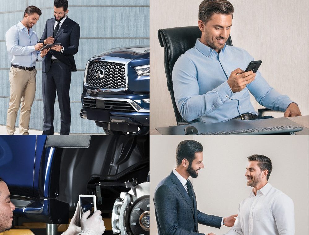 برنامج MyINFINITI لخدمات السيارات من المسعود للسيارات