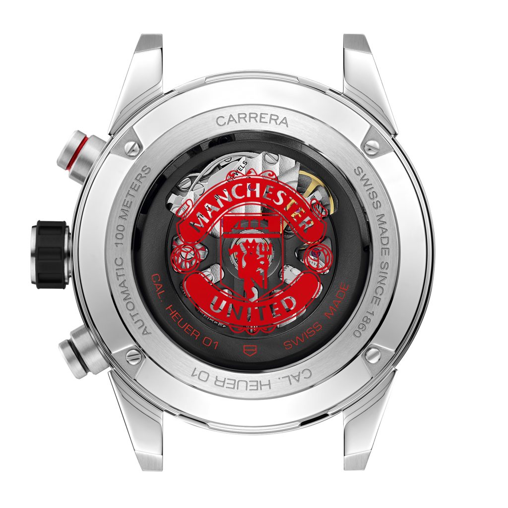 إصدارات خاصة بألوان نادي Manchester United من TAG Heuer
