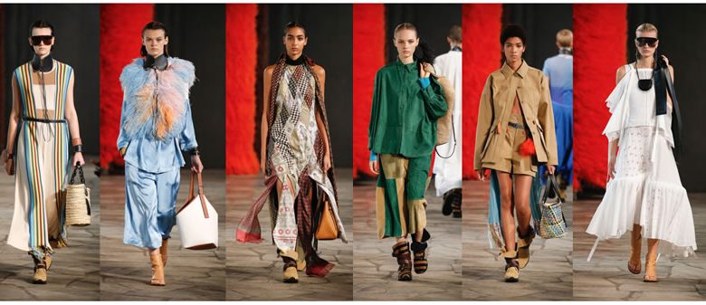 مجموعة الملابس النسائية الجديدة لعلامة LOEWE