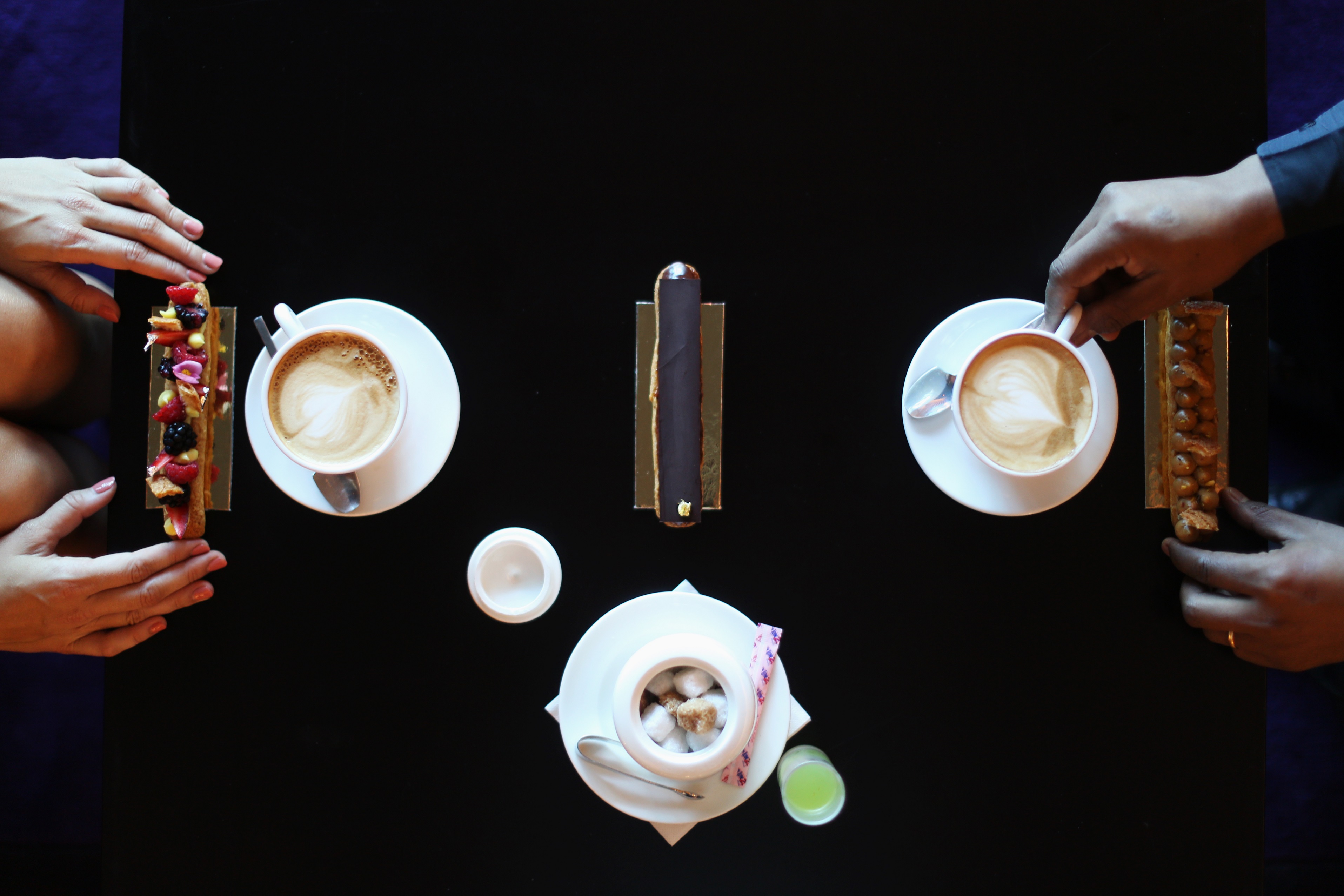 احتفالية اليوم العالمي للقهوة من مطعم ومقهى لاتيتيود