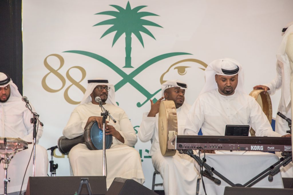 احتفالية مارينا مول أبوظبي باليوم الوطني السعودي