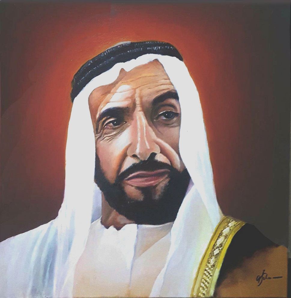 معرض تحية إلى زايد فخر الأمة في صالة آر جاليري