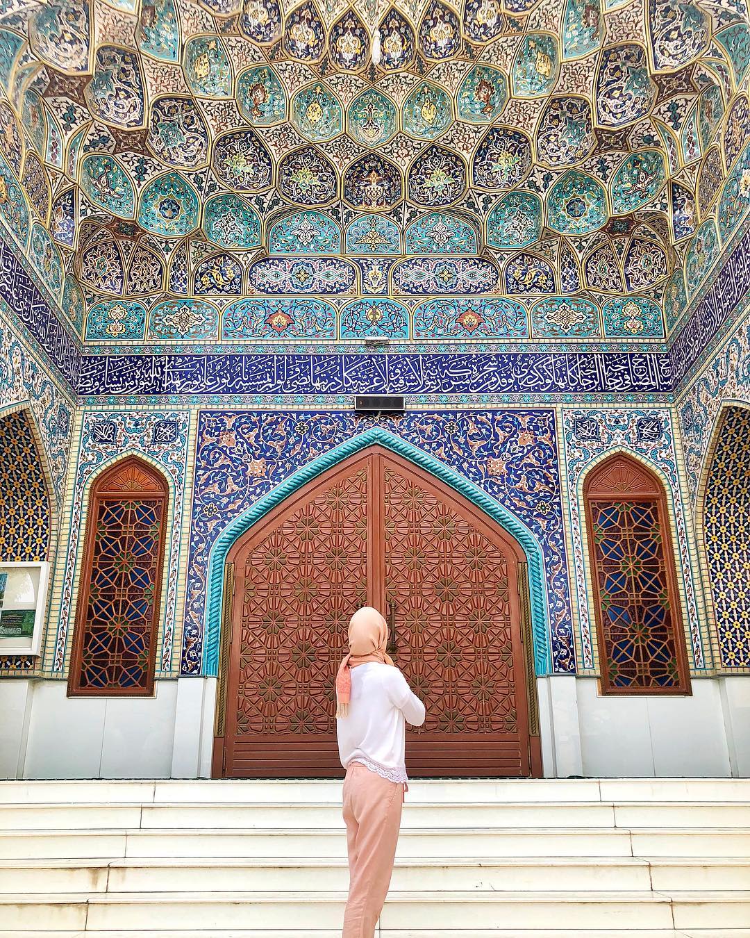 المسجد الإيراني ، بر دبي