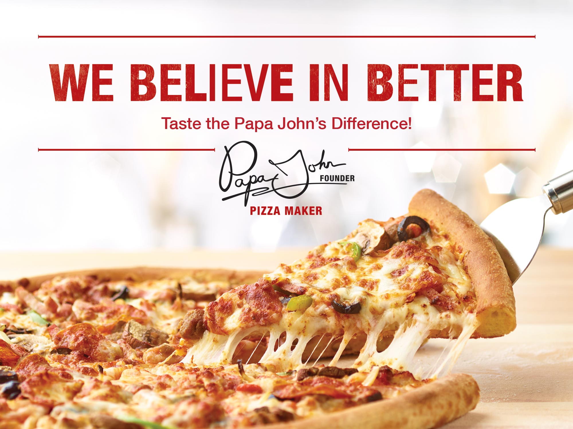 مطعم بابا جونز Papa John’s Dubai في دبي