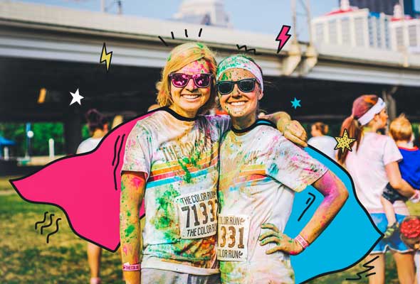 ذا كولور ران The Color Run